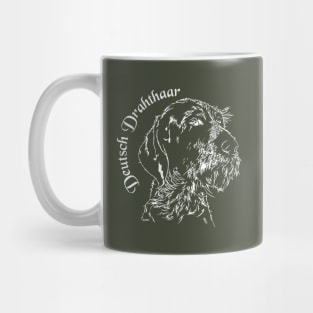 Deutsch Drahthaar Dog Portrait Mug